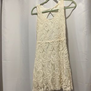 Floral lace summer dress